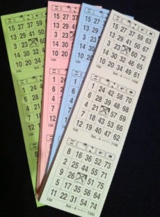 Bingotickets 25/75